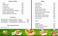 Radhey Idli Dosa Cafe menu 2