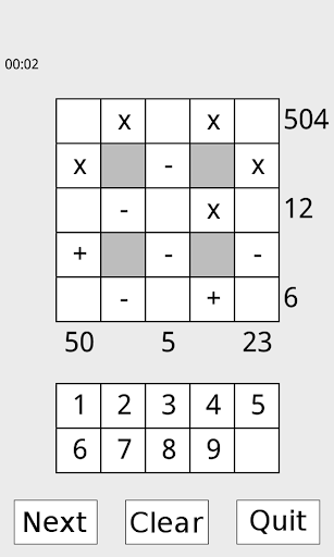 Screenshot Math Square