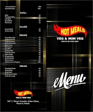 Hot Meals menu 3