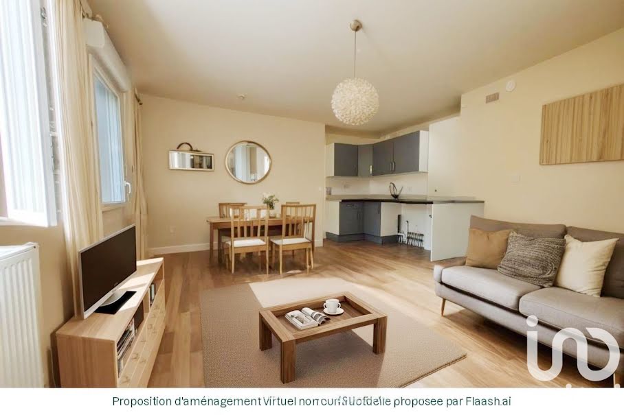 Vente appartement 3 pièces 63 m² à Moissy-Cramayel (77550), 182 000 €