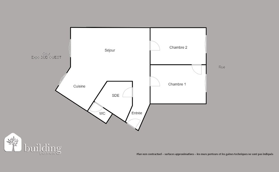 Vente appartement 3 pièces 62 m² à Levallois-Perret (92300), 595 000 €