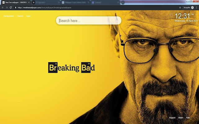 Breaking Bad Backgrounds new tabs