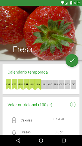 Fruteriapp: Fruta de temporada