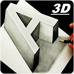 Cover Image of Descargar 500+ 3D drawings. Learn to draw 3D 4.0.0 APK