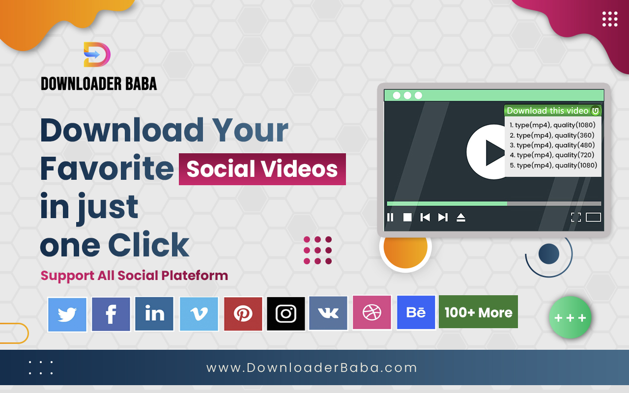 Downloader Baba - Social Video Downloader Preview image 2