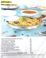 Annapoorna Andhra Restaurant menu 4