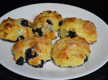 Lemon Blueberry Biscuits