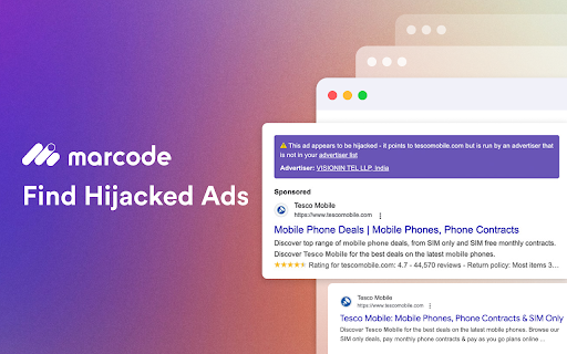 Hijacked Ads Finder by Marcode