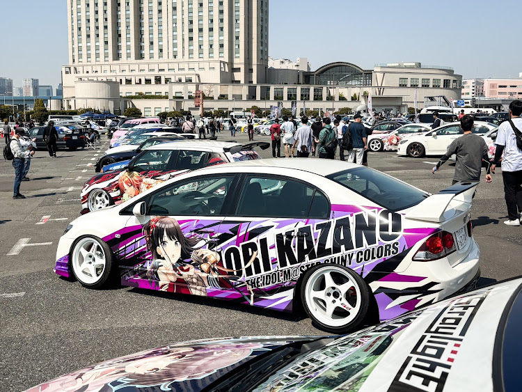シビックタイプRのリーガマスター・痛車・痛車天国・お台場・痛天に関するカスタム事例の投稿画像2枚目