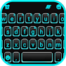 Neon Blue Black Theme icon