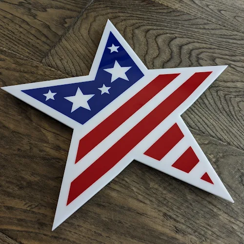 Independence Day - US Star 001