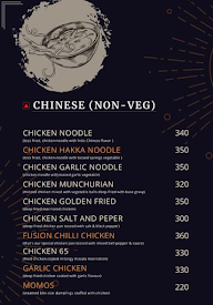 Fusion Kitchen menu 6