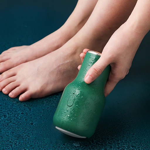 Title 5, Electric USB Foot Grinder for Removing Dead Ski...