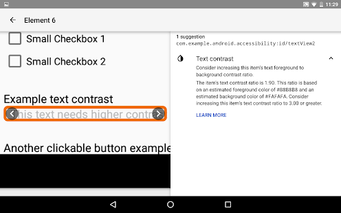 Accessibility Scanner