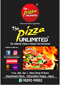 The Pizza Unlimited menu 3