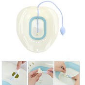 Bô Xông Gấp Gọn Đáy Lớn, Kèm Dây Và Vòi Xịt, Dùng Cho Chị Em Sau Sinh, Chậu Ngâm Rửa Phụ Khoa (Unmei_Mart_Tân Phú)