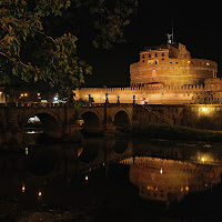 La magia di Roma di notte