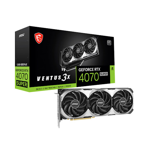 Card màn hình MSI RTX 4070 SUPER 12G VENTUS 3X OC 12GB GDDR6X 