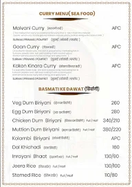 Dhone Wada menu 1