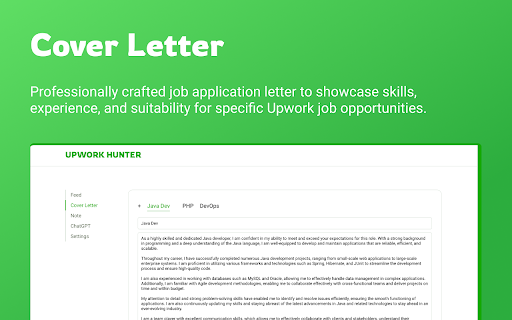 Upwork hunter