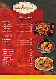 Seeta's Kitchen Taste Of Andhra menu 3