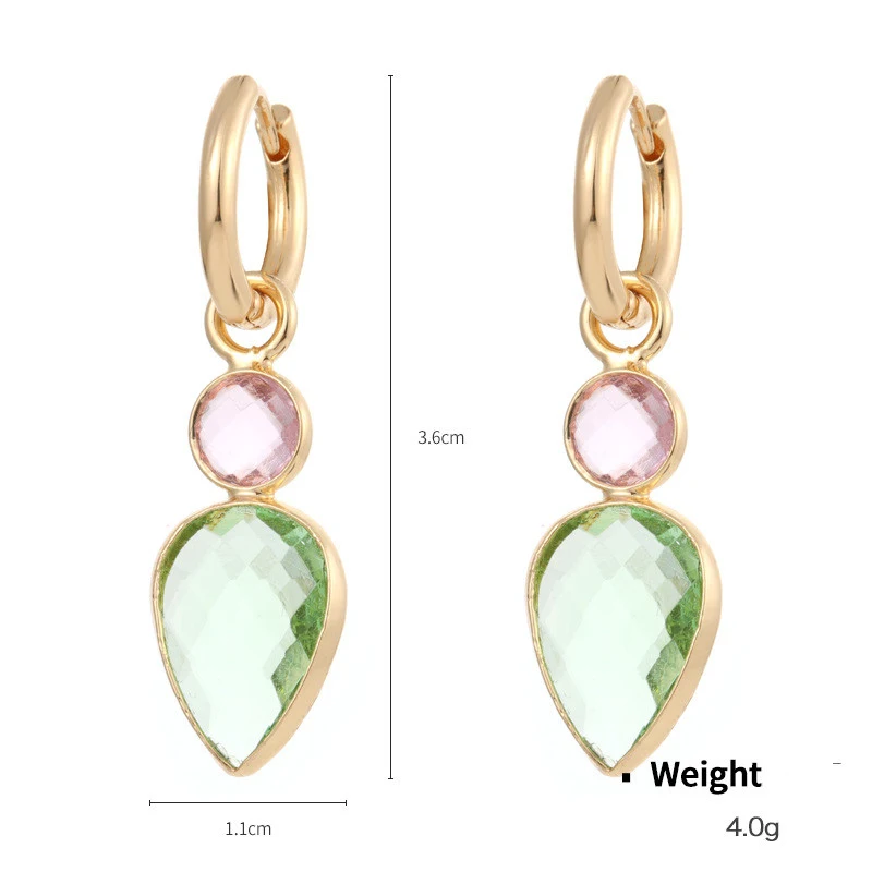 Cut crystal covered gold plated earrings, offering dazzling sparkle and timeless elegance for any special event or occas