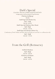 Dadi's Kitchen, lakkasandra menu 4