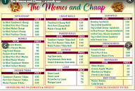 The Momos and Chaap menu 1