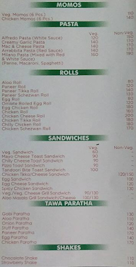 Paradise Omlet & Cafe menu 3