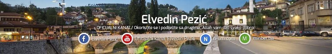 Elvedin Pezić - Oficijalni kanal  Banner