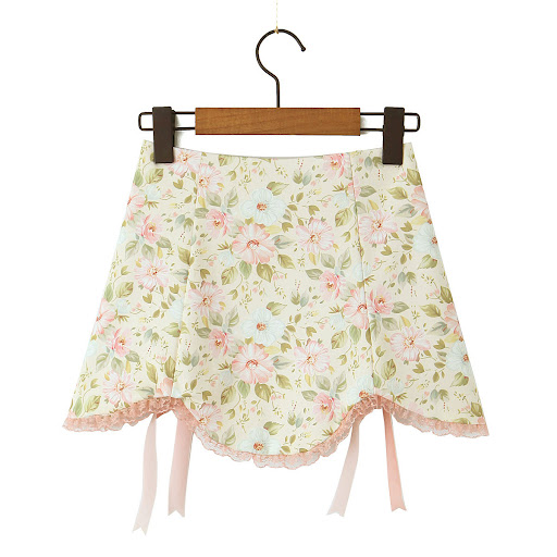 Title 5, Sweet Printed Two-piece Womens Pure Lace Camis...
