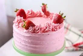 Eggless Strawberry Cake 1kg