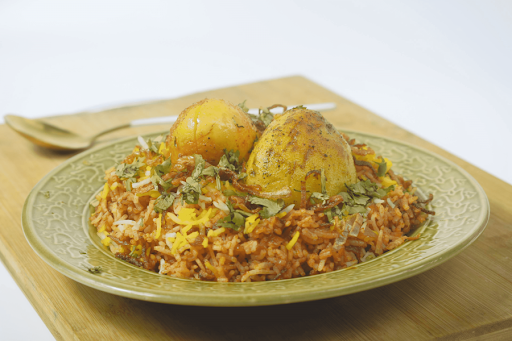 Hyderabadi Egg Bowl Biryani