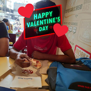 Aditya Nagraj at Domino's Pizza, Defence Colony, Bagalagunte,  photos