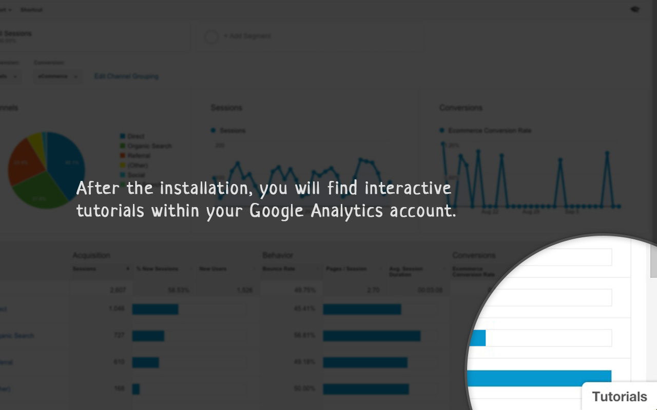 Interactive Tutorials for Google Analytics Preview image 4