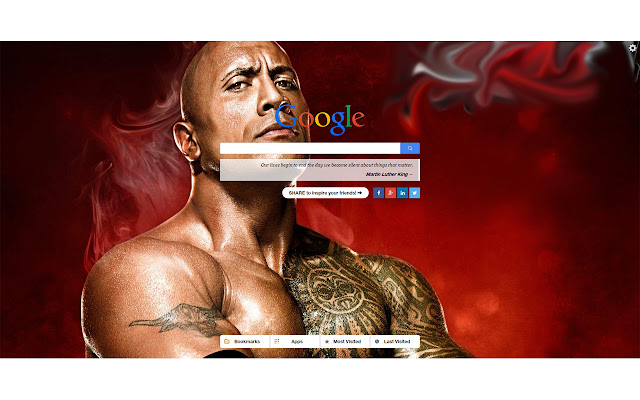 Dwayne Johnson New Tab