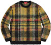 brushed plaid sweater