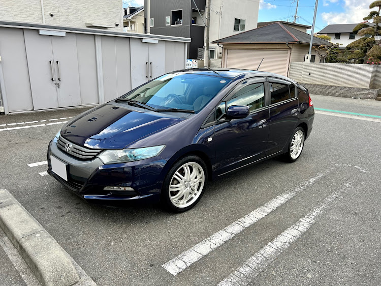 インサイトの洗車・車高高・年末のご挨拶・大晦日に関するカスタム事例の投稿画像1枚目