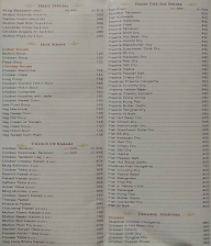 Shalimar Restaurant menu 2