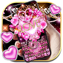 Download Pink Love Heart keyboard Install Latest APK downloader