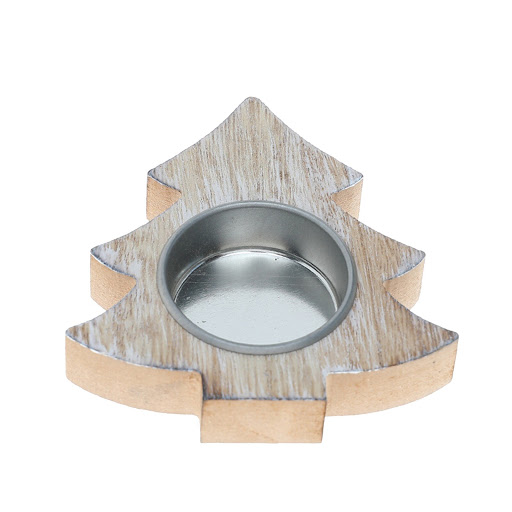 Title 3, New Christmas Nordic Wood Snowflake Candlestick...