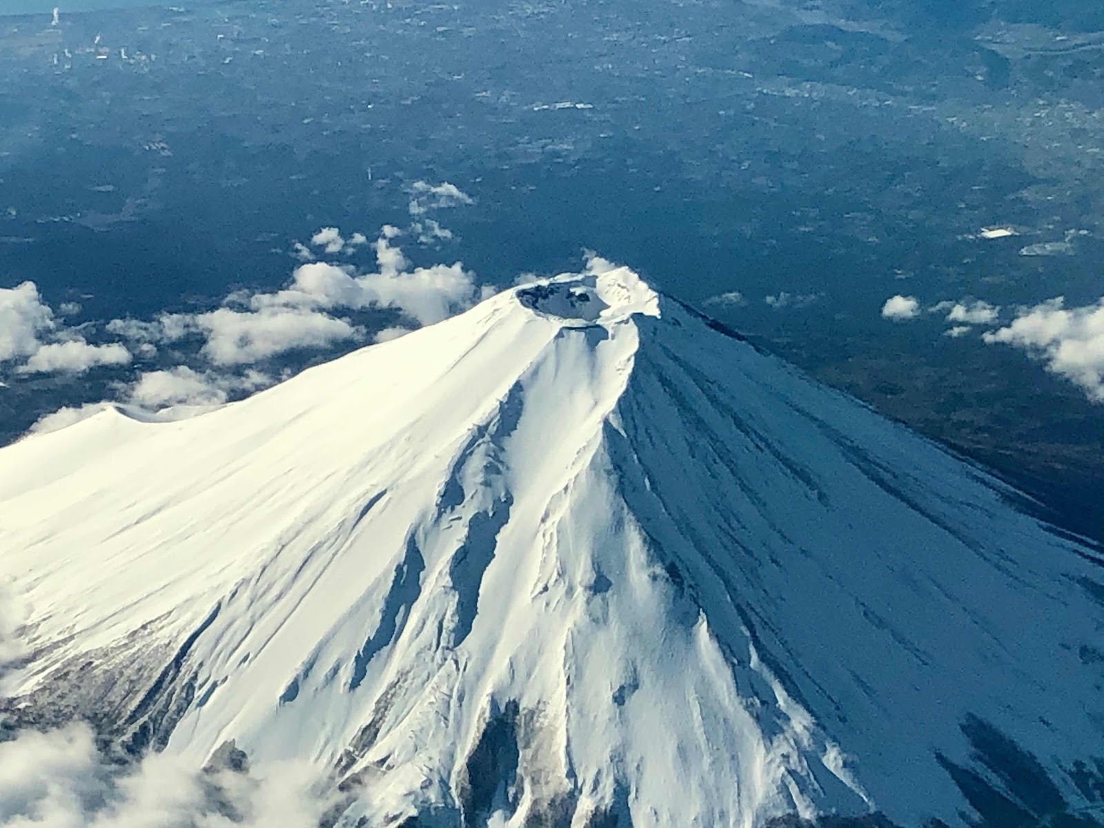 愛に恋 Eishin Blog 富士山上空