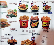 KFC menu 1