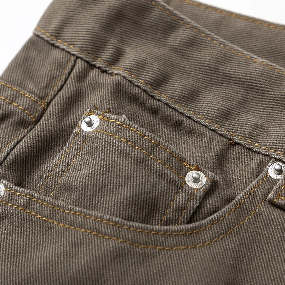 Heren Retro Broek met Meerdere Zakken Functioneel en Stijlvol Ideaal voor Dagelijks Gebruik Comfortabel en Praktisch Biedt Veel Opbergruimte voor Essentiële Items