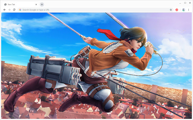 Attack on Titan New Tab