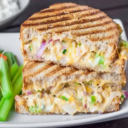 Chicken Cheese Grilled Sandwich