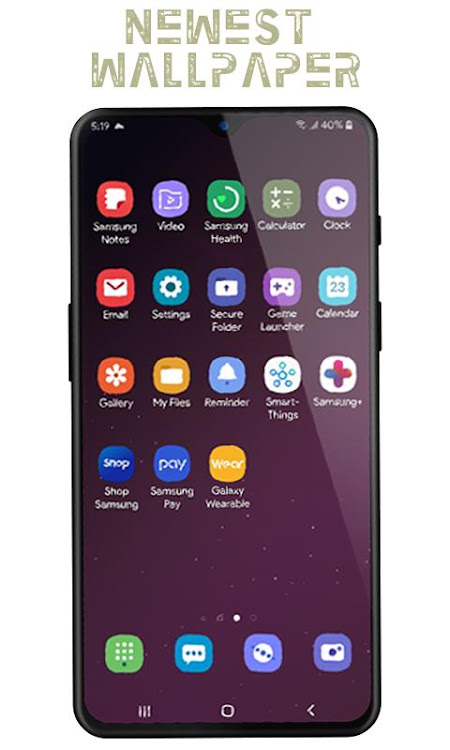 M20 theme, Galaxy M30 launcher - 5.1.0 - (Android)