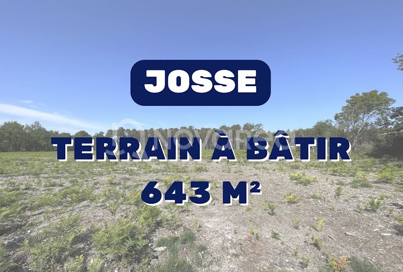  Vente Terrain à bâtir - 643m² à Josse (40230) 