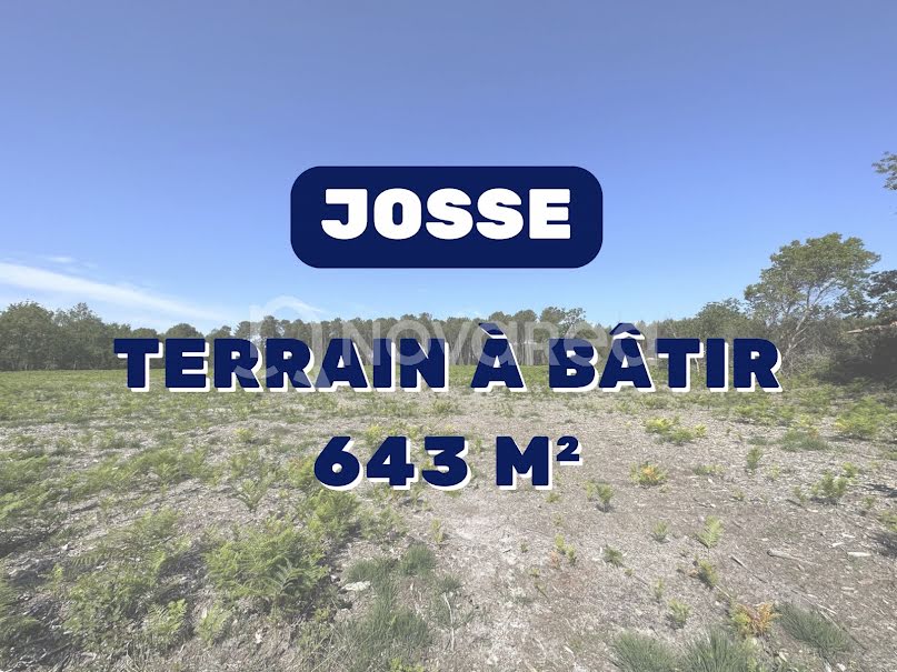 Vente terrain  643 m² à Josse (40230), 124 500 €