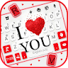 Hearts Love You Keyboard Theme icon